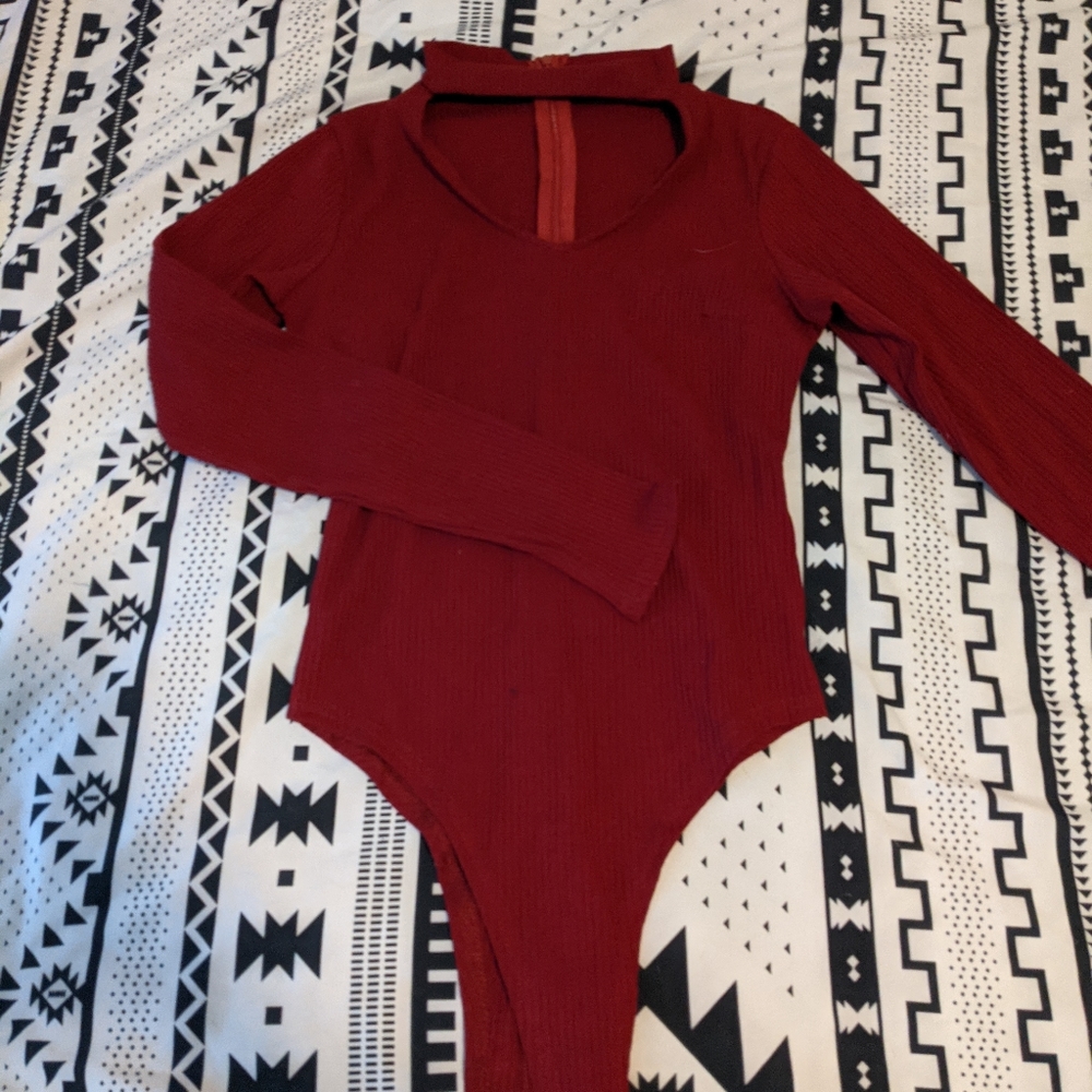 Red Body Suit